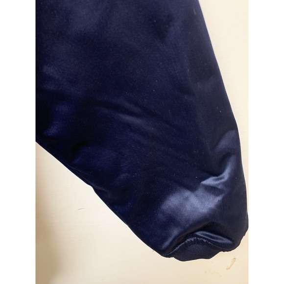 New York Yankees Mens XL Mitchell & Ness Heavy Weight Script Satin Jacket Coat - Picture 9 of 13